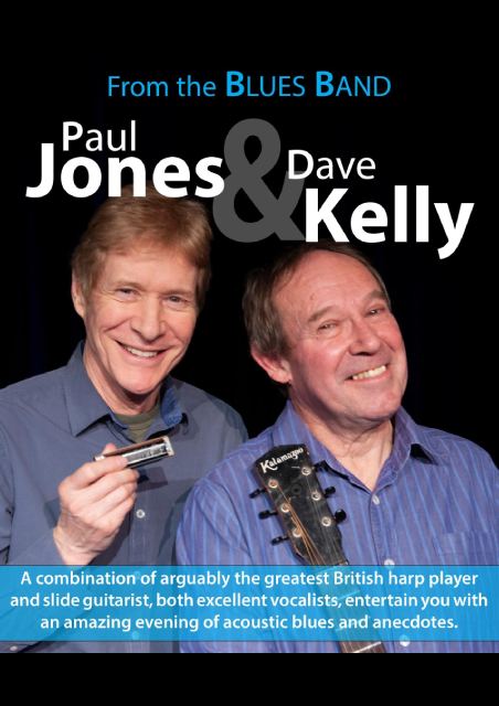 Paul Jones and Dave Kelly from the Blues Band